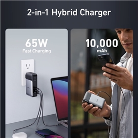 شارژر 65 واتی و پاوربانک انکر با ظرفیت 10000 میلی آمپر Anker 733 Power Bank (GaNPrime PowerCore 65W) – مدل A1651