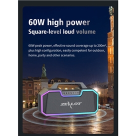 اسپیکر بلوتوثی قابل حمل زیلوت مدل S57