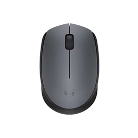 ماوس بی‌ سیم لاجیتک Mouse Logitech M170 RF Gray