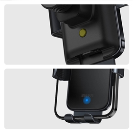 هولدر دوچرخه و موتور هوشمند بیسوس Baseus Smart Solar Power Wireless Holder SUZG010001 خورشیدی