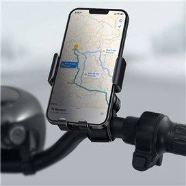 هولدر دوچرخه و موتور هوشمند بیسوس Baseus Smart Solar Power Wireless Holder SUZG010001 خورشیدی