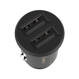 شارژر فندکی بیسوس Baseus Grain Dual USB Car Charger CCALL-ML01