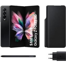 پک اصلی کاور هوشمند ، قلم و شارژر سامسونگ Samsung Galaxy Z Fold3 5G Note Package